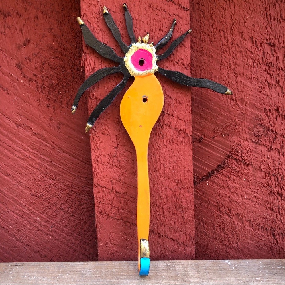 Spider Wall Hook, Handcrafted